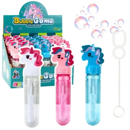 Bańki mydlane Jednorożec 30ml MIX - Leantoys