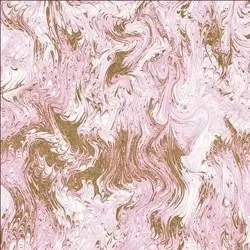 Papier do origami 15x15 cm 24K Marmur różowy - Tassotti