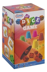 Gra w kości + 6 kubeczków - Grafix
