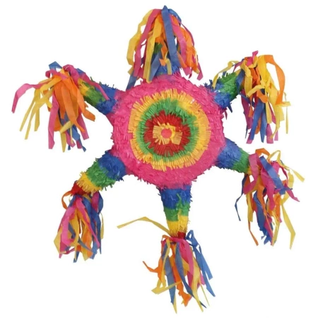 Piniata gwiazda papier 62,7x62,7x8,6cm - Amscan