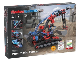 Zastaw konstrukcyjny - Pneumatic Power 5 modeli - fischertechnik
