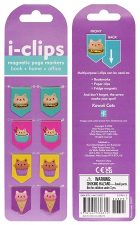 Zakładka magnetyczna Koty Kawaii - Peter Pauper Press