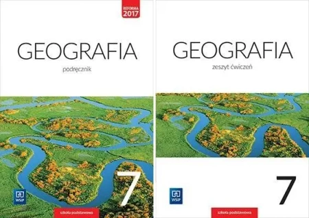 Geografia klasa 7 Podręcznik + zeszyt ćwiczeń WSIP PAKIET - Arkadiusz Głowacz, Maciej Lechowicz, Piotr Stanki