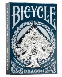 Karty Dragon White Premium BICYCLE - Cartamundi