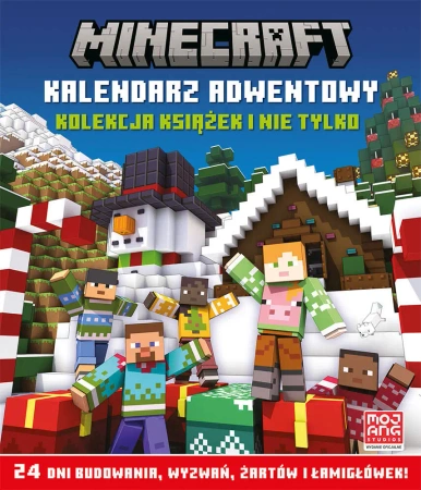 Minecraft. Kalendarz adwentowy. Kolekcja książek i nie tylko - opracowanie zbiorowe