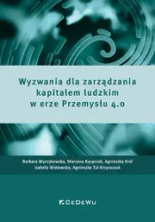 Wyzwania dla zarządzania kapitałem ludzkim 4.0 - praca zbiorowa