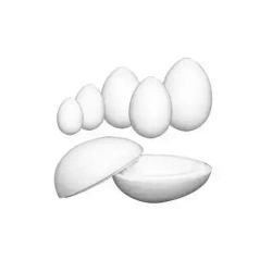 Ozdoba wielkanocna, styropianowe jajko (10 sztuk)