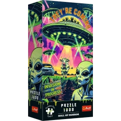 Puzzle Premium Plus Quality 1000 elementów. Hall of Horror. UFO