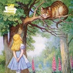 Puzzle 1000 Alicja w Krainie Czarów i Kot Cheshire - Flame Tree