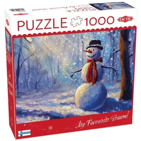 Puzzle 1000 Happy Snowman - Tactic