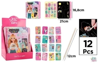 Wydrapywanka notatnik Big Dream Girls Summer - MP Main Paper