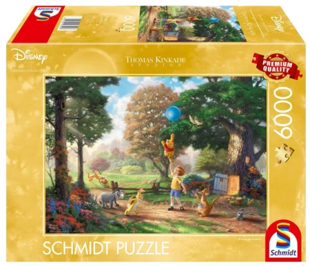 Puzzle 6000 PQ T.Kinkade Kubuś Puchatek 112336 - Schmidt Puzzle