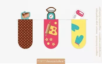 Zakładki magnetyczne - Pieczenie CASS FILM - Moses