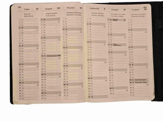 Wkład wymienny kalendarz 2026 A4 dzienny - Drops Office Collection