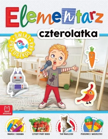 Elementarz 4-latka. Świat przedszkolaka w.2 - Anna Podgórska