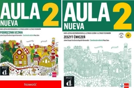 Aula Nueva 2 Podręcznik Zeszyt ćwiczeń Klett - praca zbiorowa