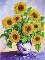 Diamentowa mozaika 5D - Sunflowers 30x40 80894 - Centrum