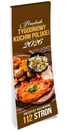 Kalendarz 2026 tygodniowy poradnik kuchni polskiej - Kalpol