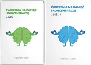 Ćwiczenia na pamięć i koncentrację cz.1-3 Pakiet Małgorzata Kospin - Małgorzata Kospin