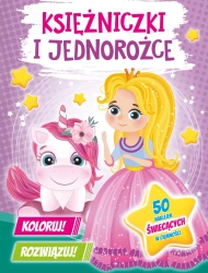 Koloruj! Rozwiązuj! 50 naklejek świecących - Jul Łyskawa