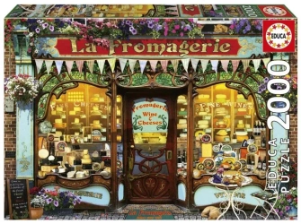 Puzzle 2000 Sklep z najlepszymi serami - Educa