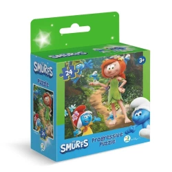 Puzzle 24 Smerfy Księżniczka w lesie - Dodo