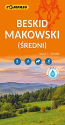 Mapa turystyczna - Beskid Makowski lam 1:50 000 - praca zbiorowa