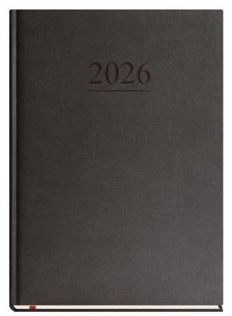 Terminarz 2026 A4 tygodniowy uniwersalny czarny - Michalczyk i Prokop