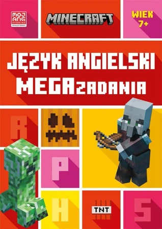 Minecraft. Język angielski. Megazadania 7+ - praca zbiorowa