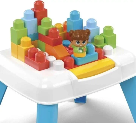 Mega Bloks. Stolik z klockami Buduj i zrzucaj - Fisher- Price
