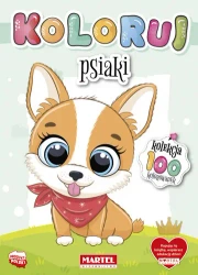 Psiaki. Koloruj - opracowanie zbiorowe