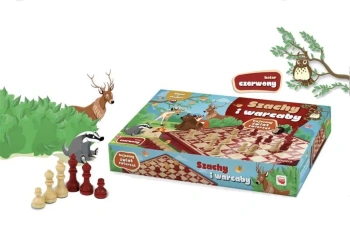 Szachy i warcaby bajka 25cm - Rafał Magiera