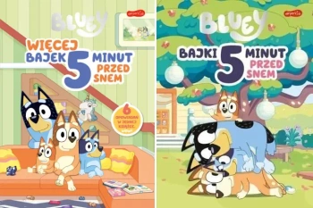 Pakiet Bluey Bajki 5 minut przed snem + Więcej bajek 5 minut przed snem - praca zbiorowa
