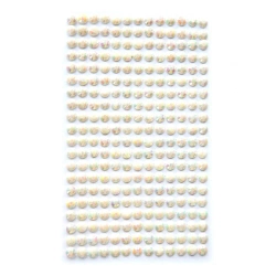 Kryształki samoprzylepne cream 6mm 260szt - Dalprint dpCraft