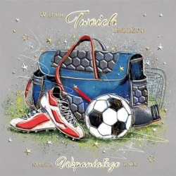 Karnet KW Urodziny - Sportowa - Henry