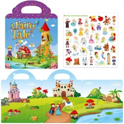 Książeczka z naklejkami - bajka - Askato