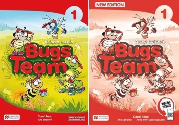 BUGS TEAM 1 podręcznik + ćwiczenia języka angielski Macmillan - Carol Read, Ana Soberón