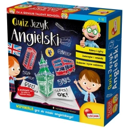 Mały Geniusz- język angielski Quiz - Lisciani