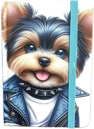 Notatnik ozdobny A6/64k kratka TW Super pies - Fresh