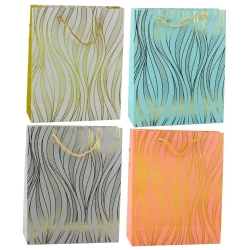 Torebka prezentowa 32x26x12cm MIX - Leantoys