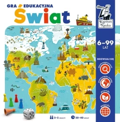 Gra edukacyjna. Kapitan Nauka. Świat - Hubert Wierciński