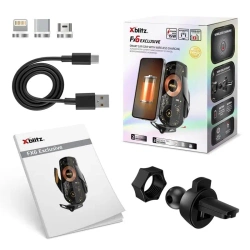 Automatyczny uchwyt samochodowy z ładowaniem... - Xblitz