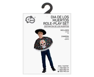 Strój dla dzieci Dia de los Muertos rozm. 130/140 - Godan
