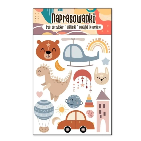 Naprasowanki Termo Naklejki na Ubrania Boho Baby - Cass film