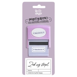 Pieczątka z napisem - Gwiazdeczka - Be-Happy Gifts