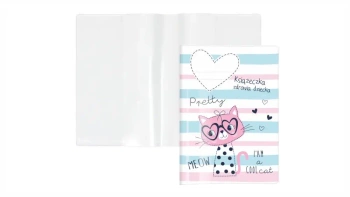 Okładka na książeczkę zdrowia dziecka Kotek - BIURFOL