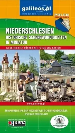 Przewodnik - Zabytki D. Śląska w miniaturze w.niem - praca zbiorowa