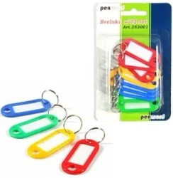 Brelok do kluczy 12szt - Penword