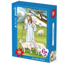 Puzzle 100 - Jezus dobry Pasterz - Opracowanie zbiorowe