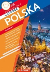 Polska Atlas samochodowy 1:250 000 - praca zbiorowa
